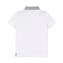 Hope & Henry Boys' Organic Cotton Short Sleeve Jersey Polo With Seersucker Trim, Kids -Hope & Henry Sales GUEST 540b88bb 0b49 4763 81be e965b4dc0518