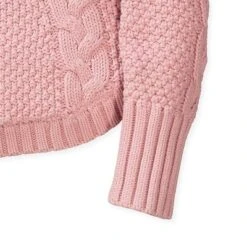 Hope & Henry Girls' Cable Raglan Turtleneck Sweater, Infant -Hope & Henry Sales GUEST 5497abd0 8ada 491c 9ed2 29b1f20f004b