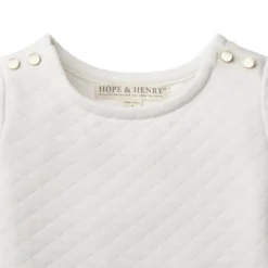 Hope & Henry Girls' Plaid Drop Waist Dress, Infant