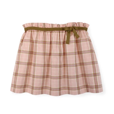 Hope & Henry Girls' Gathered Skirt With Ribbon, Infant 6 Hope & Henry Girls' Gathered Skirt With Ribbon, Infant - Image 4