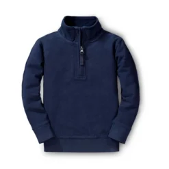 Hope & Henry Boys' Organic Cotton French Terry Half-Zip Pullover, Infant -Hope & Henry Sales GUEST 5da963a9 5d3e 456d 9baf acb109496a26