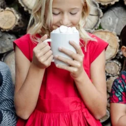 Hope & Henry Girls' Cap Sleeve Party Dress With Bow Sash, Infant -Hope & Henry Sales GUEST 5e17c6d6 6cf6 47d9 ad5a 759d2a3ab07c