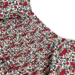 Hope & Henry Girls' Short Bubble Sleeve Smocked Dress, Kids