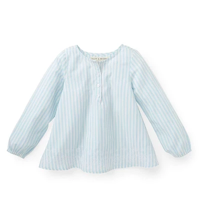 Hope & Henry Girls' Peasant Top With Embroidery, Infant 5 Hope & Henry Girls' Peasant Top With Embroidery, Infant - Image 3