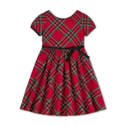 Hope & Henry Girls' Puff Sleeve Party Dress With Velvet Trim, Toddler -Hope & Henry Sales GUEST 63351ad8 927f 4015 bd9c 6e55ba82dfec 1