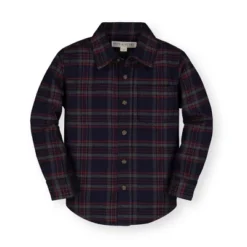Hope & Henry Boys' Brushed Flannel Button Down Shirt, Kids -Hope & Henry Sales GUEST 64fde270 2e4c 4a03 8cb4 40b5a95b61ac