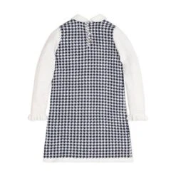 Hope & Henry Girls' Long Sleeve French Blocked Peter Pan Collar Sweater Dress, Infant -Hope & Henry Sales GUEST 659566d5 8a43 4025 96b6 a5353b7fc0ca 1