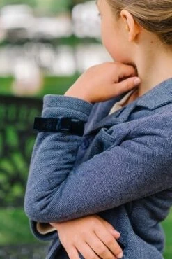 Hope & Henry Girls' Dressy Knit Jacquard Riding Blazer, Toddler -Hope & Henry Sales GUEST 665c015d efd2 4e12 b425 fa0829977e69