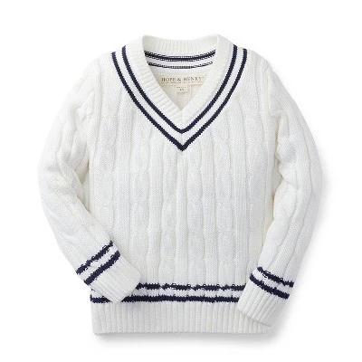 Hope & Henry Boys' Tennis Sweater, Kids 7 Hope & Henry Boys' Tennis Sweater, Kids - Image 5