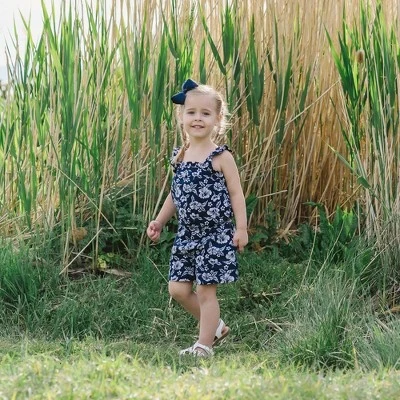 Hope & Henry Girls' Ruffle Pull On Romper, Kids 4 Hope & Henry Girls' Ruffle Pull On Romper, Kids - Image 2