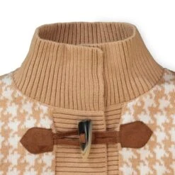 Hope & Henry Girls' Toggle Sweater Cardigan, Infant