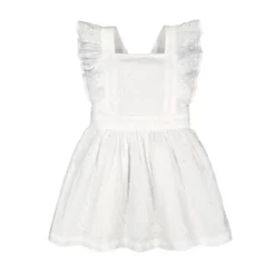 Hope & Henry Girls' Organic Cotton Ruffle Apron Dress, Toddler -Hope & Henry Sales GUEST 6bd7afb2 3058 47e1 a8cf e68bf8ff10aa