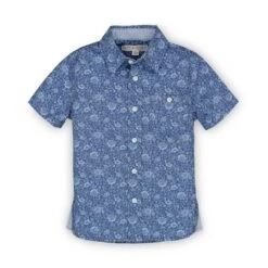 Hope & Henry Boys' Poplin Short Sleeve Button Down Shirt, Infant -Hope & Henry Sales GUEST 6c754887 3e5f 4cf3 a3a0 526014122ba2