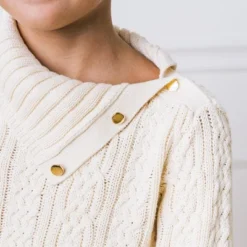 Hope & Henry Girls' Split Neck Turtleneck Cable Sweater Dress, Kids -Hope & Henry Sales GUEST 6f887e9b cfbb 415a bd73 d55f72c861c7