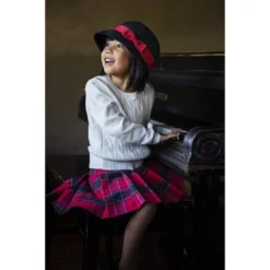 Hope & Henry Girls' Pleated Skirt With Buckle Detail, Toddler -Hope & Henry Sales GUEST 71e6e0ae 1811 4290 a9d5 034105254674