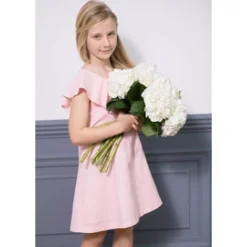 Hope & Henry Girls' One Shoulder Flounce Dress, Toddler -Hope & Henry Sales GUEST 7317a2cd 6baa 4bac 87e9 fa01e6174e66