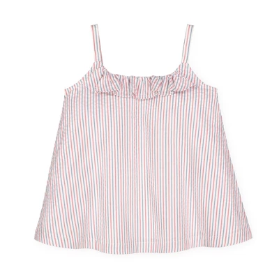 Hope & Henry Girls' Swing Tank Top, Kids 5 Hope & Henry Girls' Swing Tank Top, Kids - Image 3