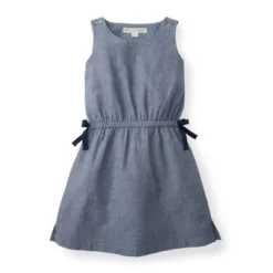 Hope & Henry Girls' Tie-Waist Sleeveless Dress, Infant -Hope & Henry Sales GUEST 74b24603 086a 484a 934f 1faa01304a14