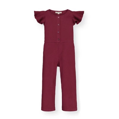 Hope & Henry Girls' Rib Knit Jumpsuit, Infant 8 Hope & Henry Girls' Rib Knit Jumpsuit, Infant - Image 6