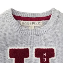 Hope & Henry Boys' Varsity Pullover Sweater, Infant -Hope & Henry Sales GUEST 7592ee20 a9d3 493d a786 b966f000f19c