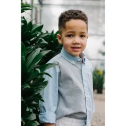 Hope & Henry Boys' Organic Cotton Long Sleeve Seersucker Button Down Shirt, Infant -Hope & Henry Sales GUEST 7617232d c94f 4646 a5d1 b5a715472364