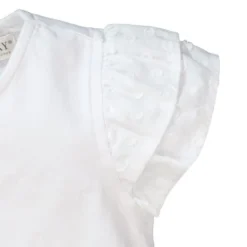 Hope & Henry Girls' Organic Cotton Knit Top With Woven Flutter Sleeves, Kids -Hope & Henry Sales GUEST 78124035 6232 4a09 802b a6e838cbec39