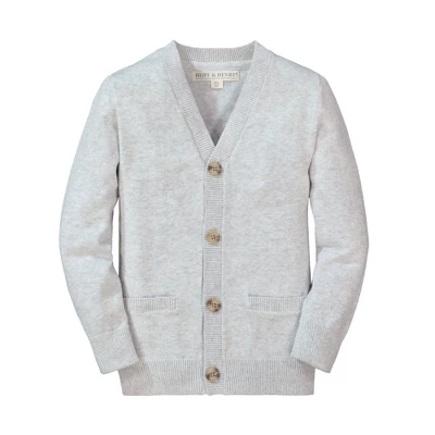 Hope & Henry Boys' Fine Gauge Cardigan, Kids 8 Hope & Henry Boys' Fine Gauge Cardigan, Kids - Image 6