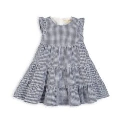 Hope & Henry Girls' Organic Cotton Flutter Sleeve Short Tiered Dress, Infant -Hope & Henry Sales GUEST 79a05df2 dd2f 408c a44b 5a16c7383735
