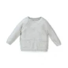 Hope & Henry Baby Raglan Button Sweater Set