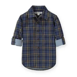 Hope & Henry Boys' Convertible Double Weave Button Down Shirt, Kids -Hope & Henry Sales GUEST 7a73dbe2 56e1 40f5 80ce 417923e90746