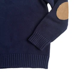 Hope & Henry Boys' Long Sleeve Half Zip Pullover Sweater With Corduroy Yoke, Infant -Hope & Henry Sales GUEST 7b89f07c 9c34 4429 9785 7e3ff608588d