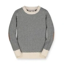 Hope & Henry Boys' Crewneck Pullover Sweater With Elbow Patches, Infant -Hope & Henry Sales GUEST 7cb448bb 29a6 4cc1 b63c 18b541414802