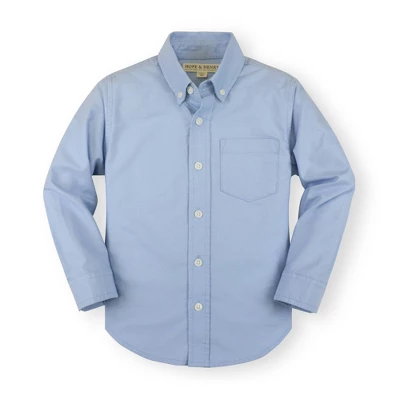 Hope & Henry Boys' Organic Cotton Long Sleeve Oxford Button Down Shirt, Kids 11 Hope & Henry Boys' Organic Cotton Long Sleeve Oxford Button Down Shirt, Kids - Image 9