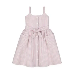Hope & Henry Girls' Button Front Sun Dress, Infant -Hope & Henry Sales GUEST 83af6603 0142 4f6b 996a 6532147716a8