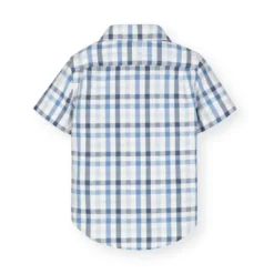 Hope & Henry Boys' Seersucker Short Sleeve Button Down Shirt, Kids -Hope & Henry Sales GUEST 85252bf9 2e9a 48a9 ad17 721a20319687