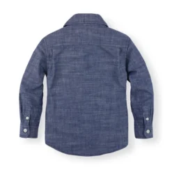 Hope & Henry Boys' Organic Cotton Long Sleeve Chambray Button Down Shirt, Kids -Hope & Henry Sales GUEST 8571feb9 fd16 49f9 b1f1 eadb735ea65e 1