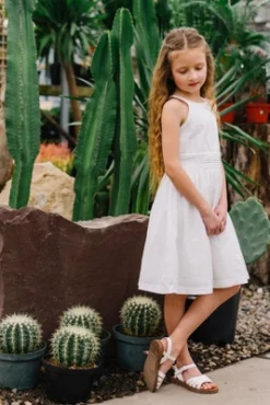 Hope & Henry Girls' Organic Cotton Sleeveless Halter Special Occasion Party Dress, Infant -Hope & Henry Sales GUEST 858aa81f 4889 48c7 977a a6c7e5364f88