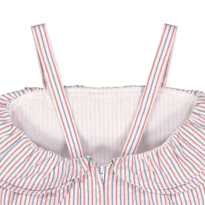 Hope & Henry Girls' Ruffle Edge Romper, Infant 4 Hope & Henry Girls' Ruffle Edge Romper, Infant - Image 2