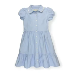 Hope & Henry Girls' Organic Cotton Short Sleeve Tiered Oxford Dress, Infant 9 Hope & Henry Girls' Organic Cotton Short Sleeve Tiered Oxford Dress, Infant -Hope & Henry Sales GUEST 874ff698 6fdf 4324 bae8 818960921801