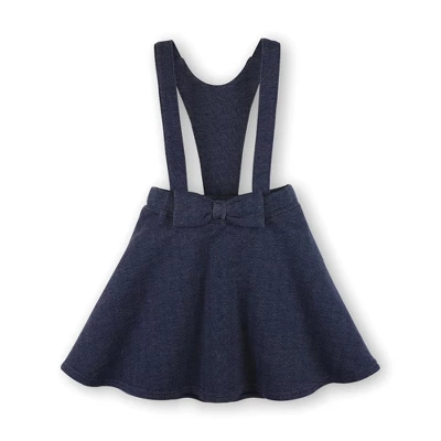 Hope & Henry Girl's Fleece Bow Front Suspender Skirt, Kids 10 Hope & Henry Girl's Fleece Bow Front Suspender Skirt, Kids - Image 8