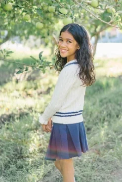 Hope & Henry Girls' Ponte Pleated Uniform Skort, Kids -Hope & Henry Sales GUEST 87ae4f0a 6a6d 4f98 bae1 45a179c5f7f5