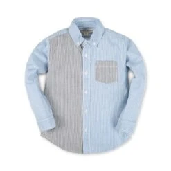 Hope & Henry Boys' Organic Cotton Long Sleeve Seersucker Button Down Shirt, Infant -Hope & Henry Sales GUEST 8a7f80b2 1927 4cdb a659 9e199e1996d4