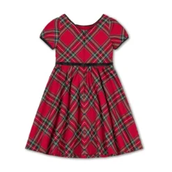 Hope & Henry Girls' Puff Sleeve Party Dress With Velvet Trim, Toddler -Hope & Henry Sales GUEST 8ae6f5b5 193d 4603 9efa c8e57cda79b3 1