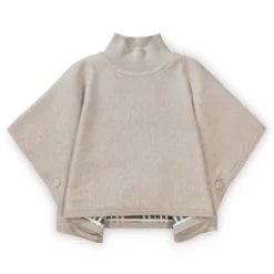 Hope & Henry Girls' Organic Cotton Mock Neck Sweater Cape, Infant -Hope & Henry Sales GUEST 8af9103f 07a2 4c93 a9ae 21358d377281