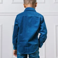 Hope & Henry Boys' Long Sleeve Corduroy Button Down Shirt With Flap Pockets, Kids -Hope & Henry Sales GUEST 8b4be7d0 602b 4562 afb5 657d5bde8a1b 1