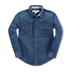 Hope & Henry Boys' Long Sleeve Corduroy Button Down Shirt With Flap Pockets, Kids -Hope & Henry Sales GUEST 8fc676bd 65a5 4432 bc26 796d4f46bdcd 1