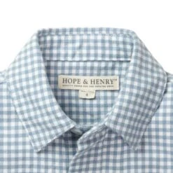Hope & Henry Boys' Brushed Button Down Shirt, Toddler
