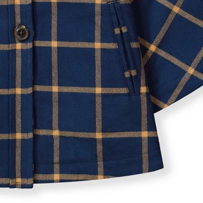 Hope & Henry Girls' Woven Cape With Button Front, Kids 4 Hope & Henry Girls' Woven Cape With Button Front, Kids - Image 2