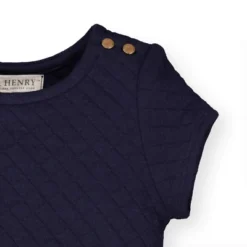 Hope & Henry Girls' Quilted Matelasse Dress, Infant