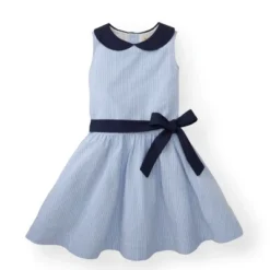 Hope & Henry Girls' Seersucker Peter Pan Collar Dress, Toddler -Hope & Henry Sales GUEST 96fde831 43da 4df0 9605 43f47766f74c